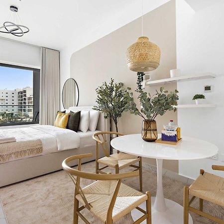 Silkhaus Chic Studio Near Masdar City Park Abu Dhabi Eksteriør billede