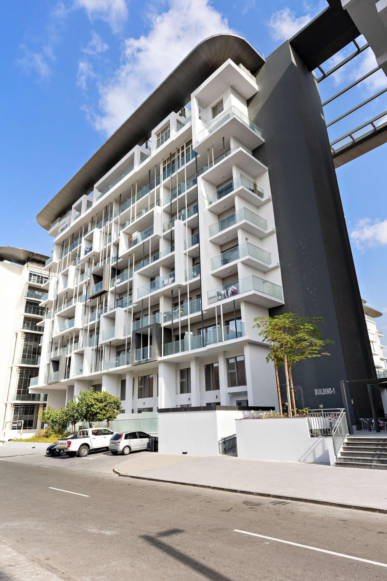 Silkhaus Chic Studio Near Masdar City Park Abu Dhabi Eksteriør billede